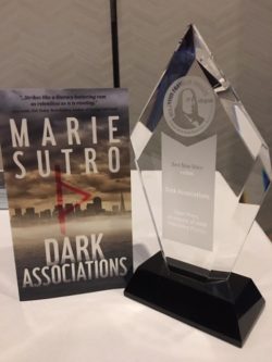 Congrats to A&M Publishing author MARIE SUTRO for winning a Benjamin Franklin  award for best new author!